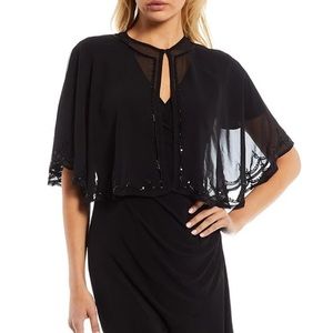 BRAND NEW! Embellished Scallop Edge Shrug